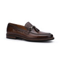 Business Casual Schuhe Slip on Herren Loafer Leder
